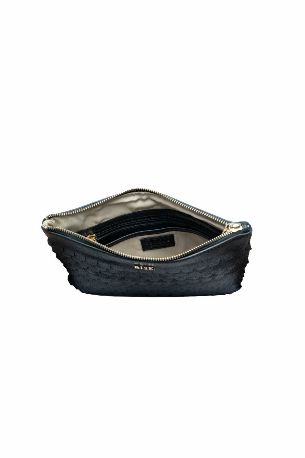 Black Evelyn Clutch Bag - Image 3