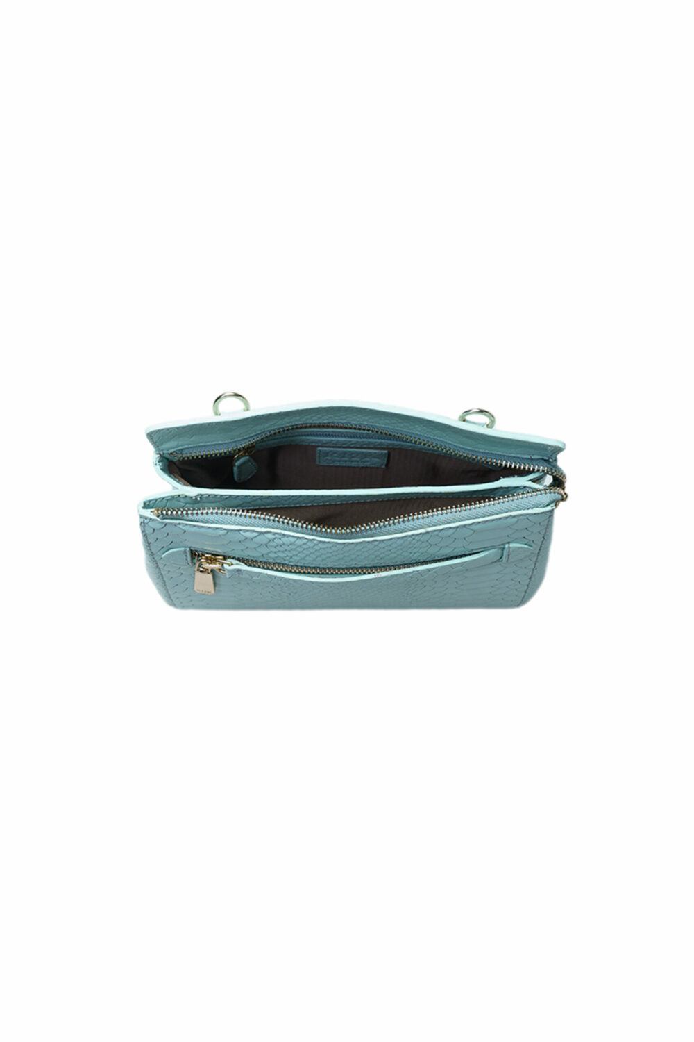 Blue Sling Bag with Butterfly Logo - Image 3