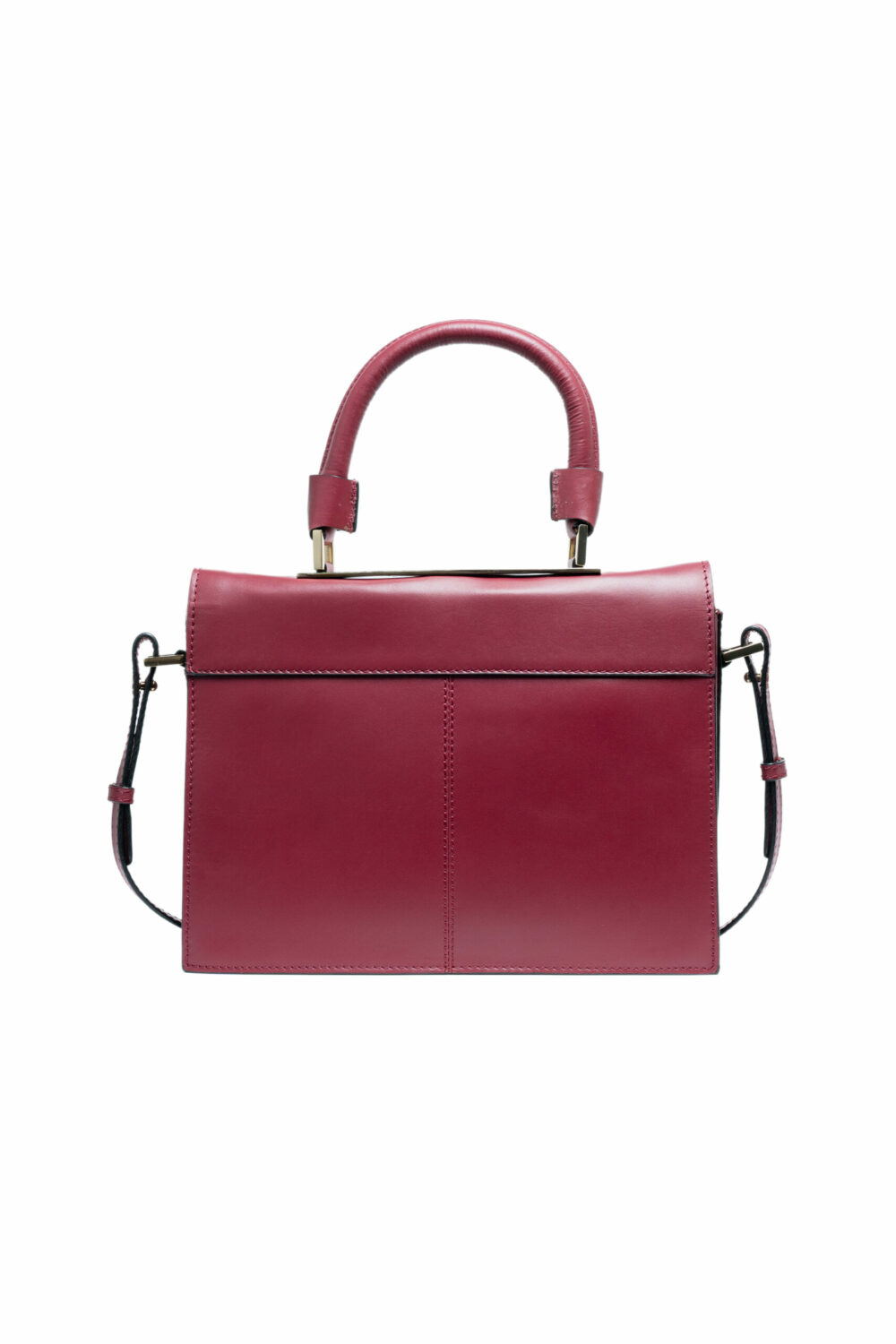 Maroon Canonbury Satchel Bag - Image 4