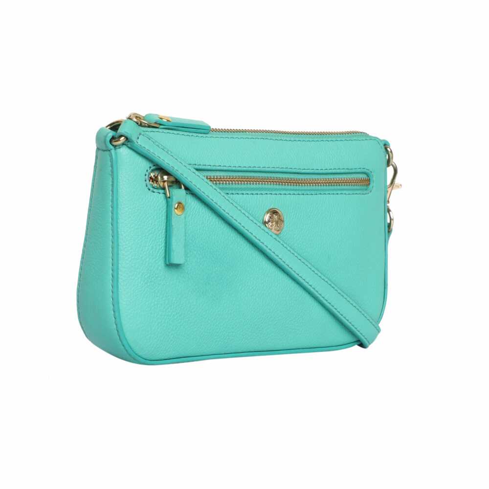 Casper Turquoise Sling Bag - Image 4