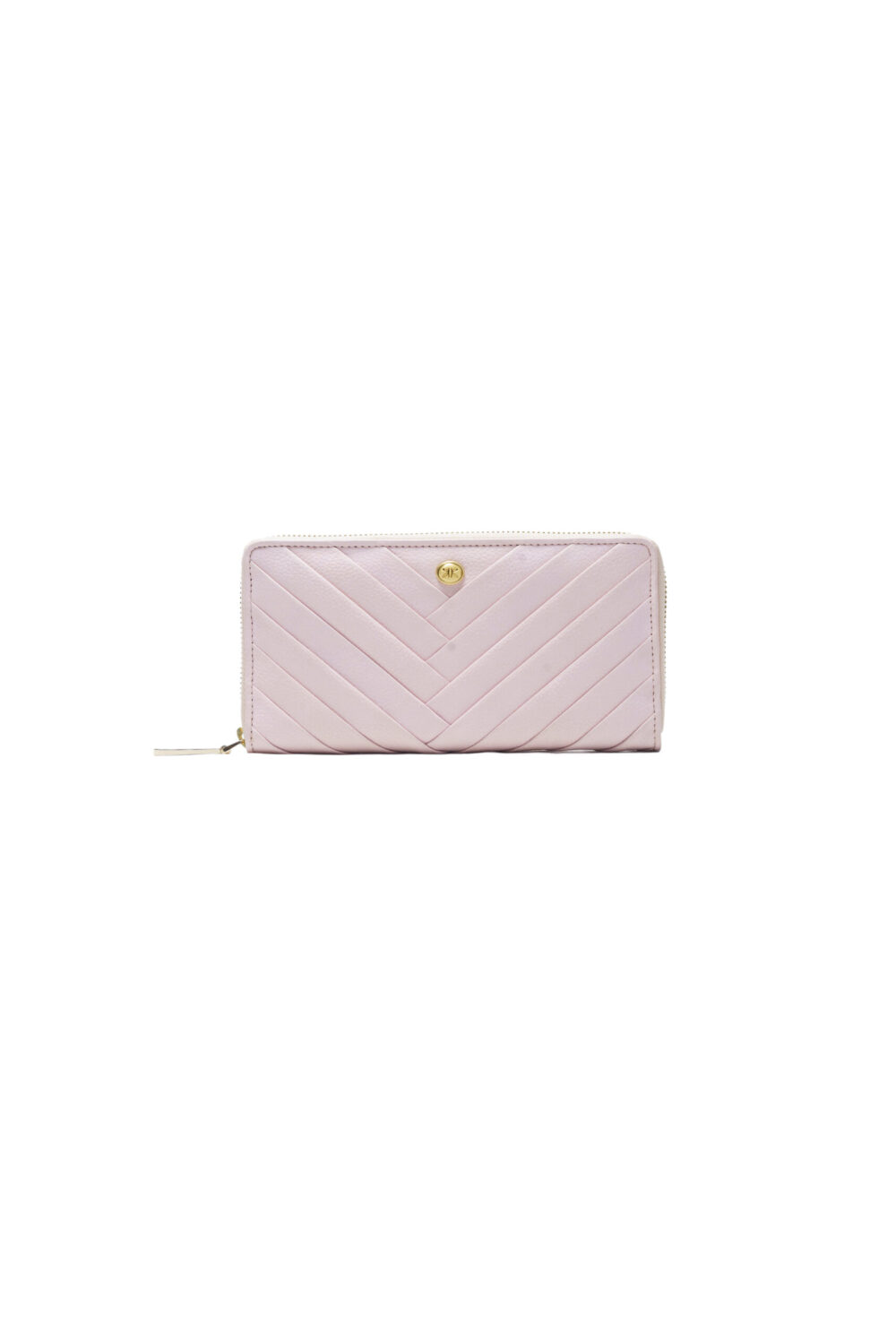 Pink Zip Around Purse