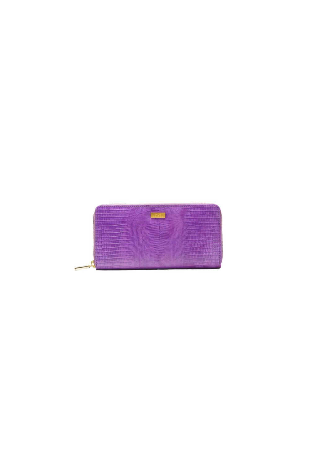 Purple Zip Around Purse