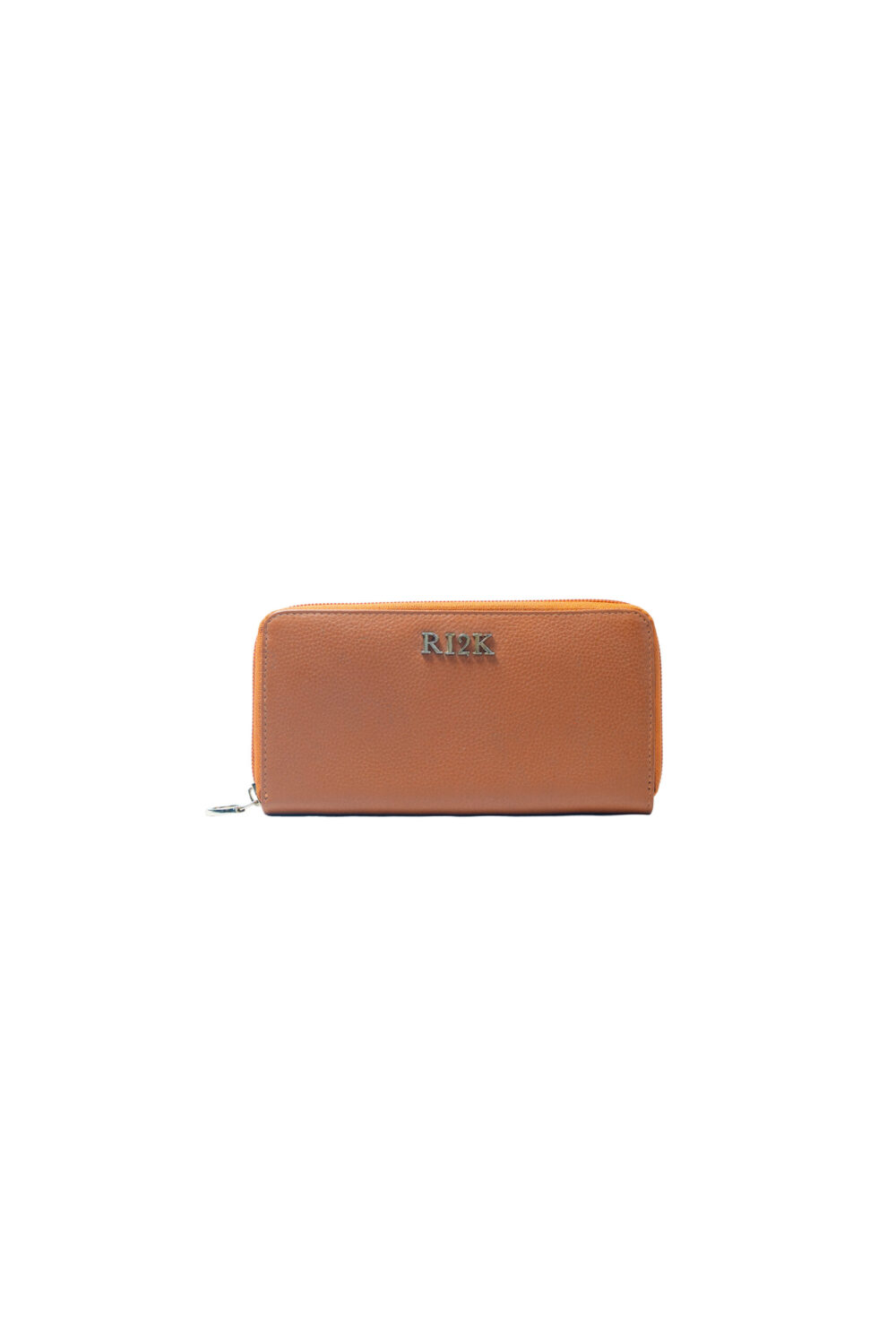 Tan Zip Around Purse