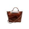 Calle Brown Shoulder Handbag
