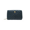 Black Zip Around Purse