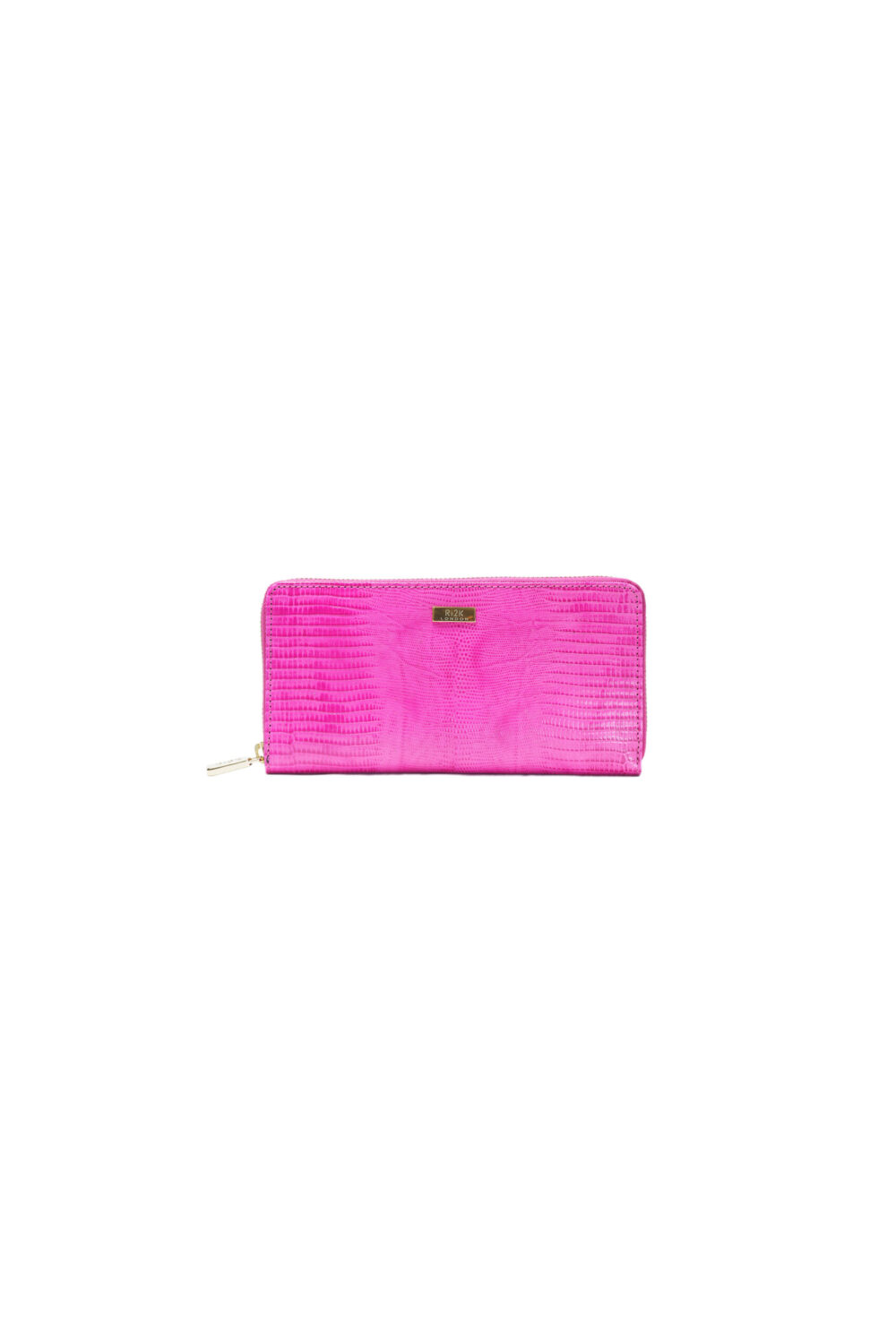 Pink Zip Around Purse