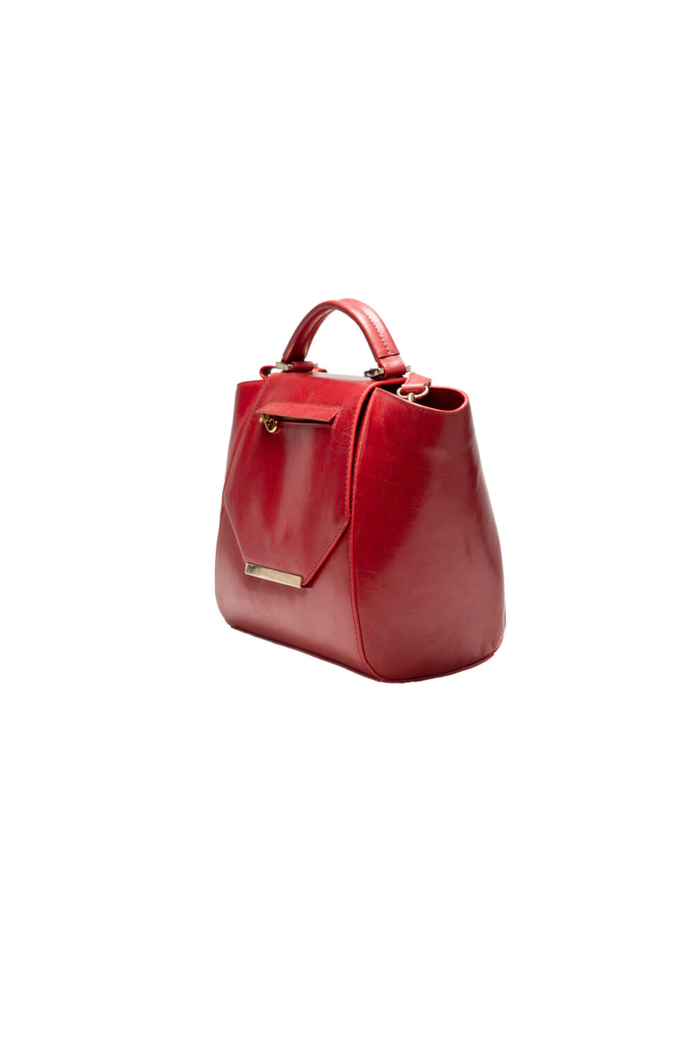 Calle Red Shoulder Handbag - Image 2