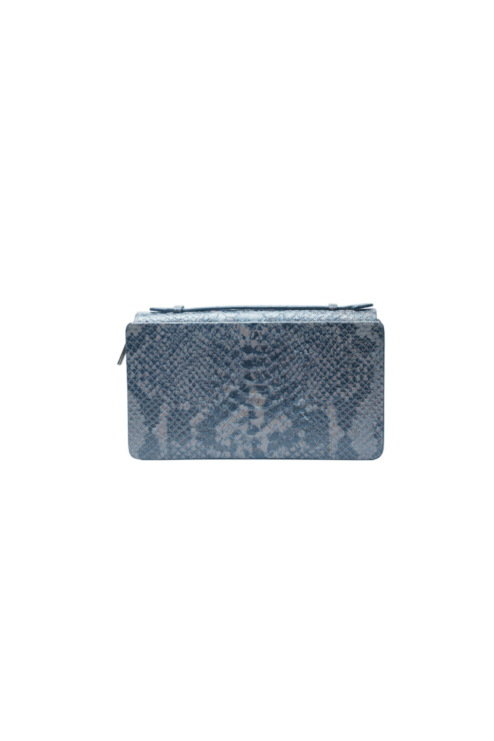 Grey and Black Hand Held Purse - Image 2