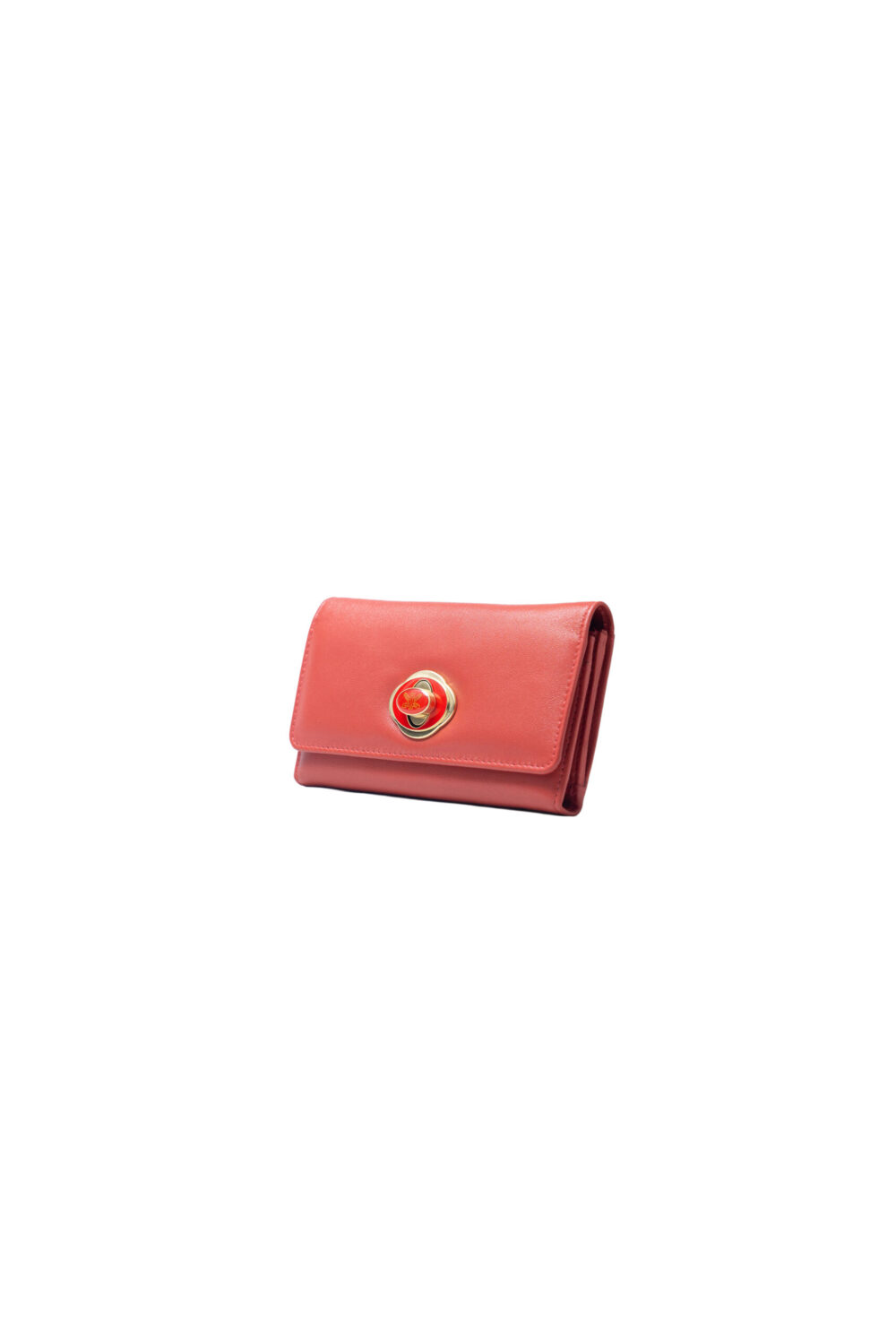 Tomato Red Flap Purse - Image 3