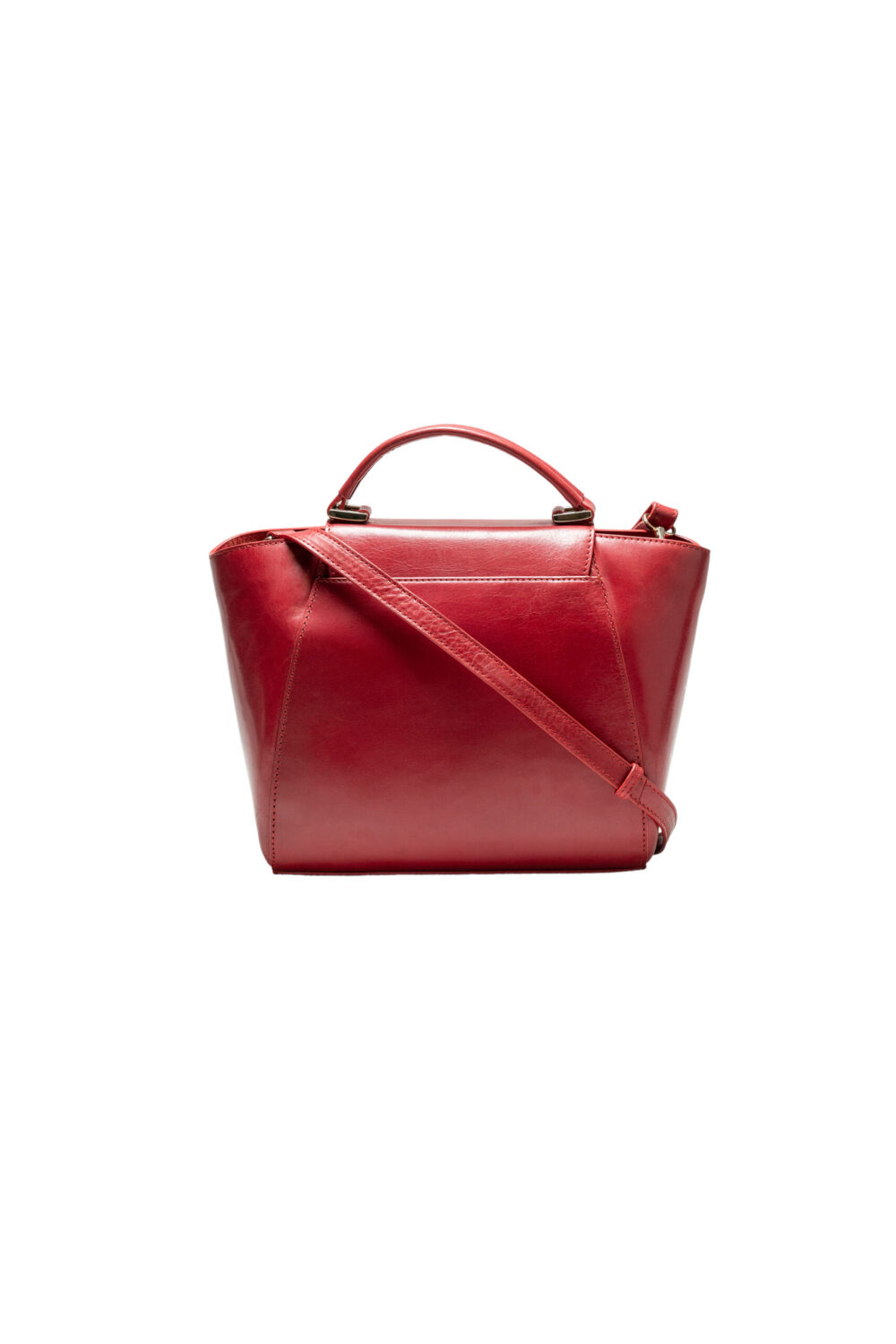 Calle Red Shoulder Handbag - Image 3