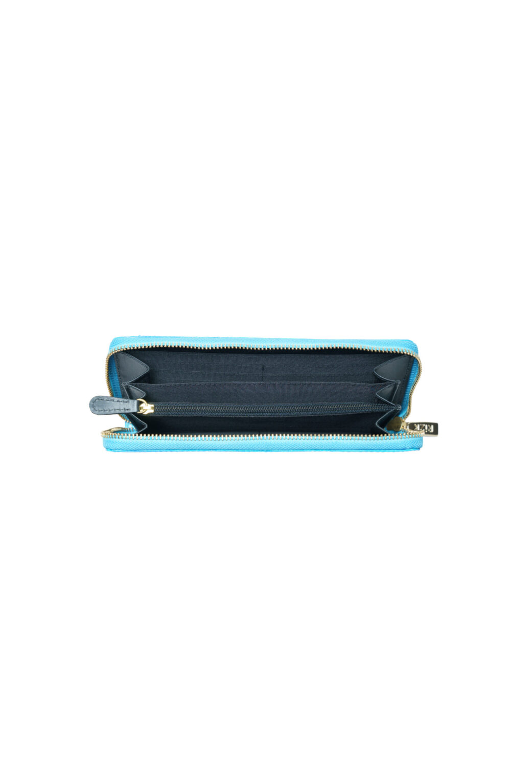 Blue Zip Around Purse - Image 3