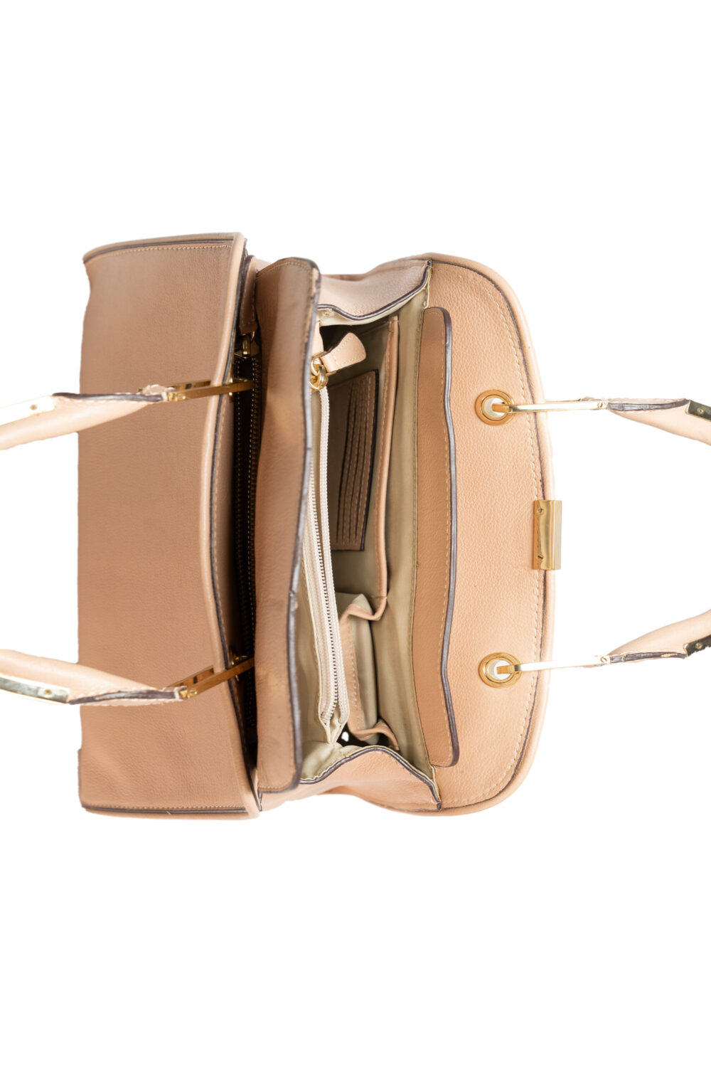 Palmer Light Tan Shoulder Bag - Image 4