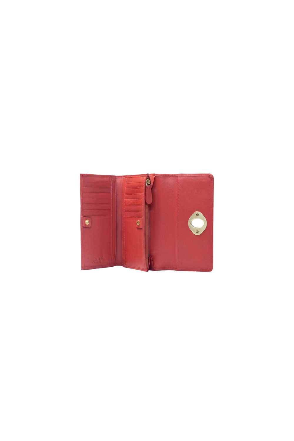 Tomato Red Flap Purse - Image 4