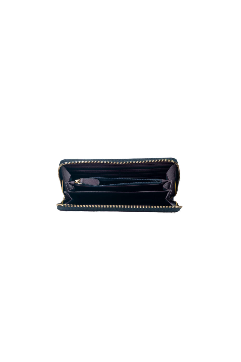 Dark Wine Zip Around Purse - Image 4