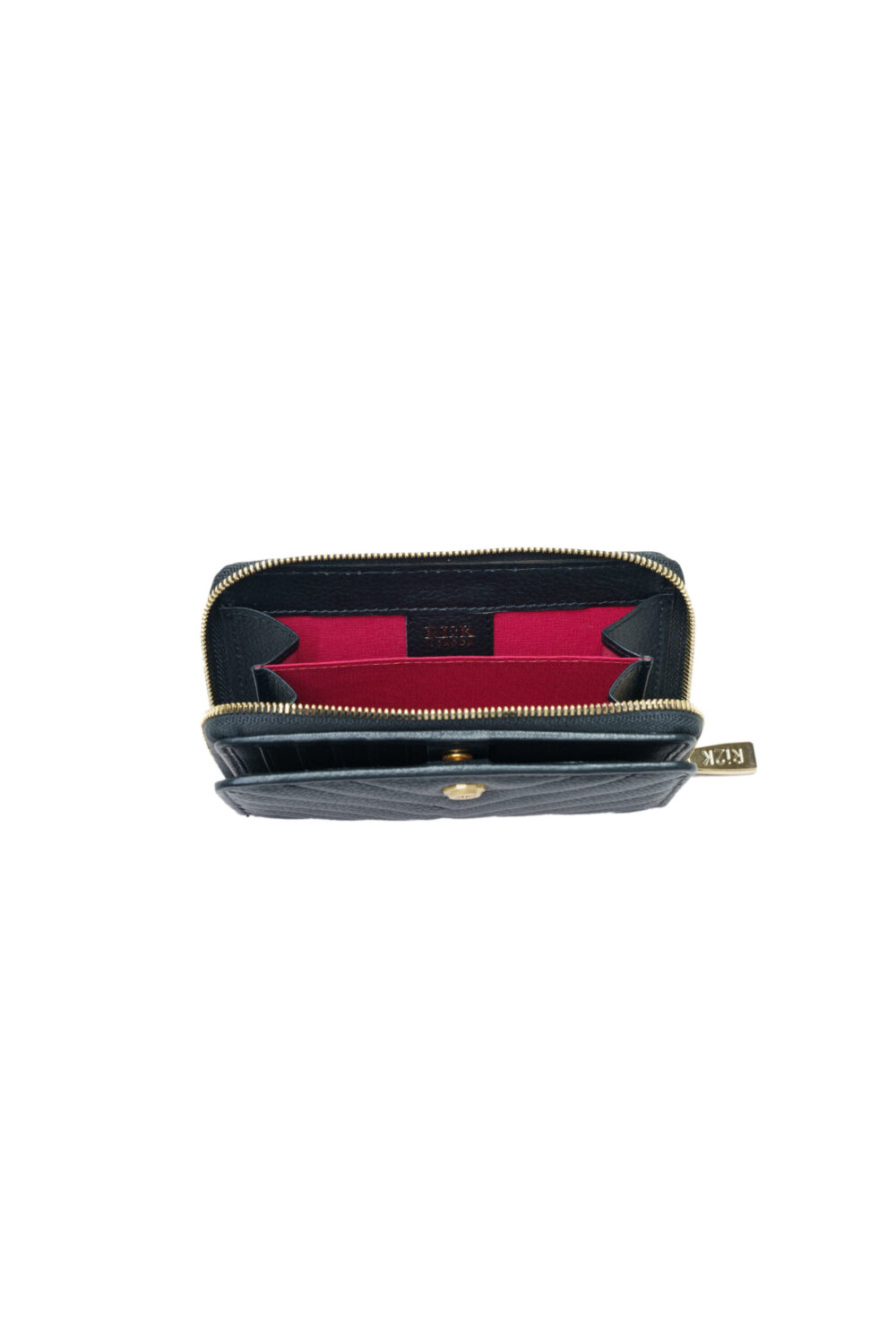 Black Zip Around Purse - Image 4