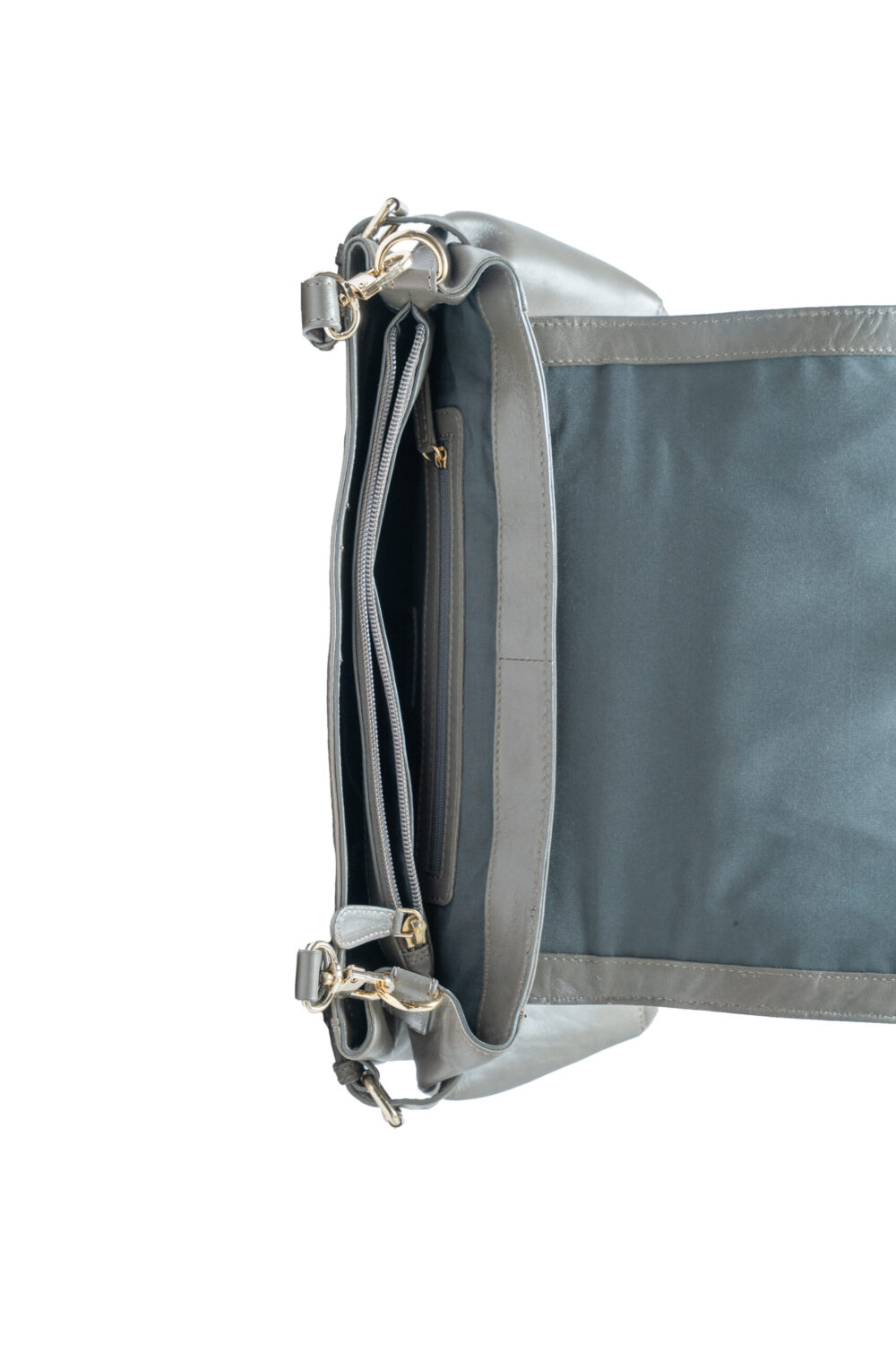 Grey Shoulder Handbag - Image 5