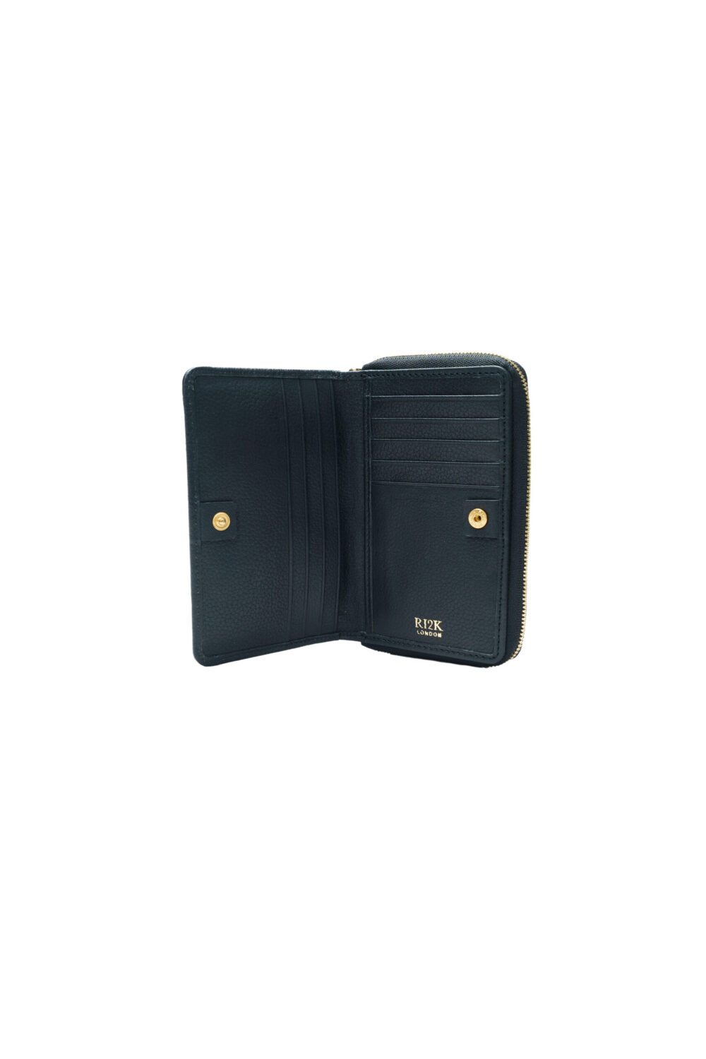 Black Zip Around Purse - Image 5