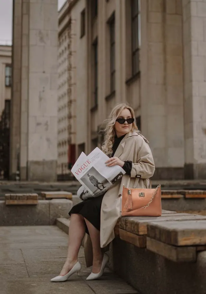 Taupe Acrossbody Bag