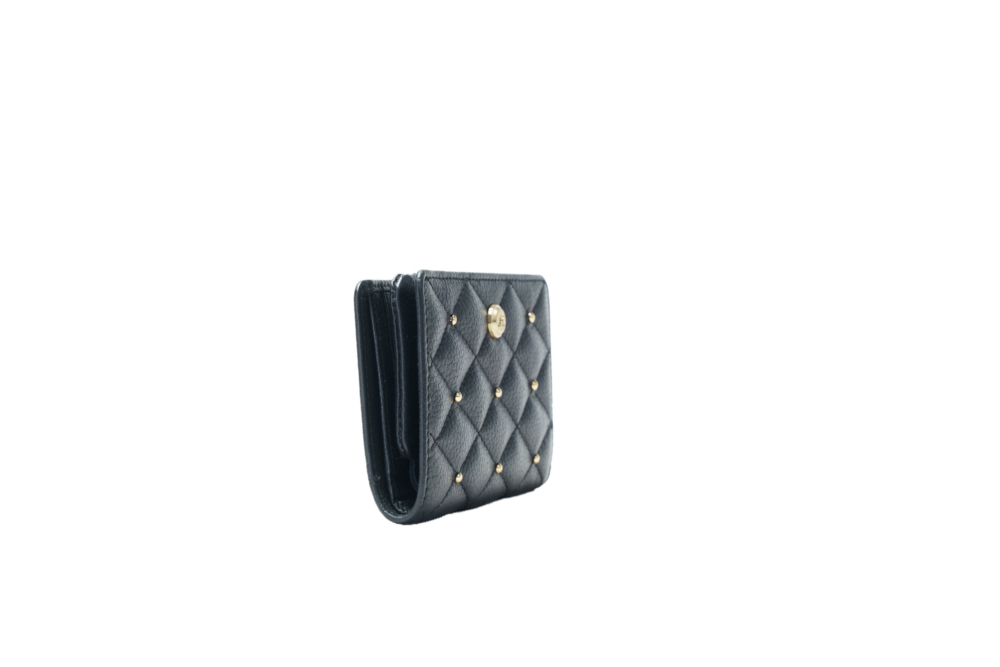 Black Purse With Rivets - Image 3