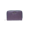 Dark Wine Zip Around Purse