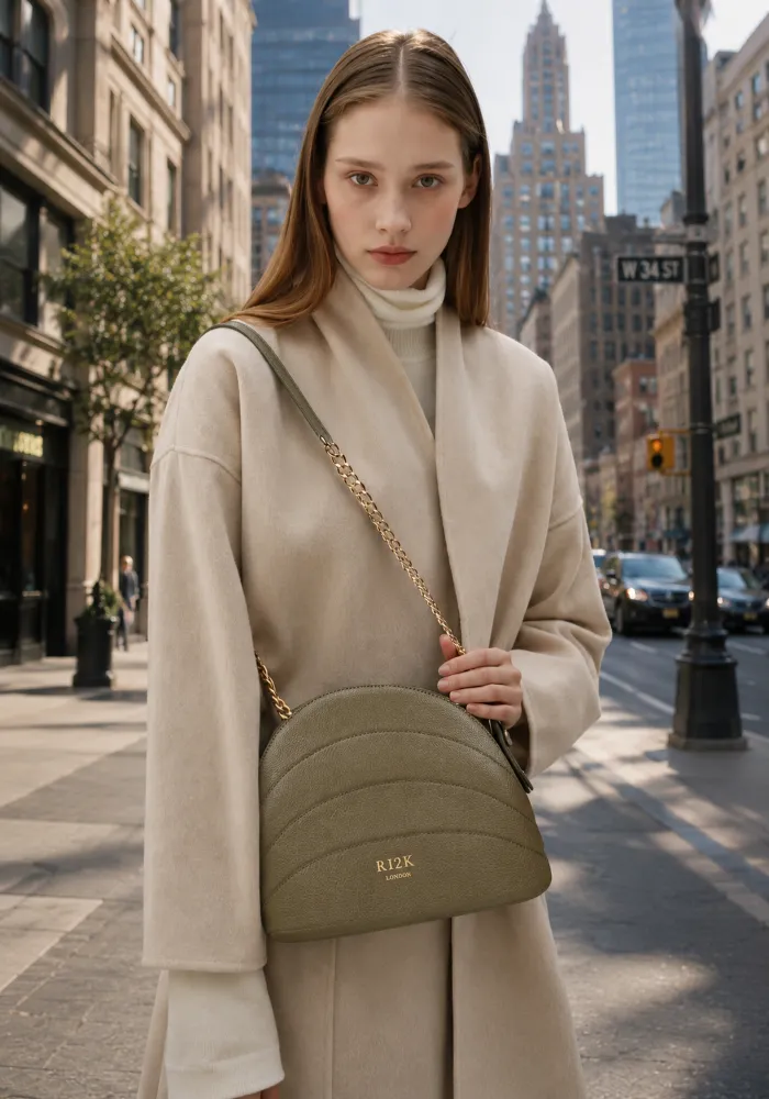 Valentina Olive Sling Bag