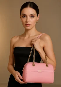 Madison Light Pink Shoulder Bag