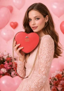 Cupid Light Red Sling Bag